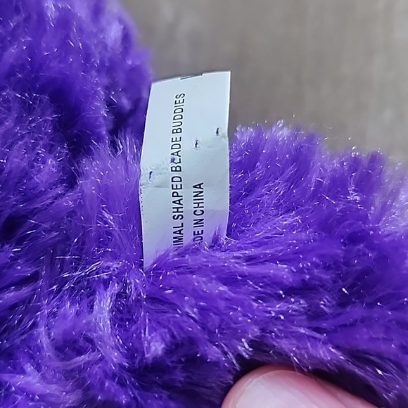 Ice Skates blade Cover In Plushy  Purple Bunny - Picture 5 of 6